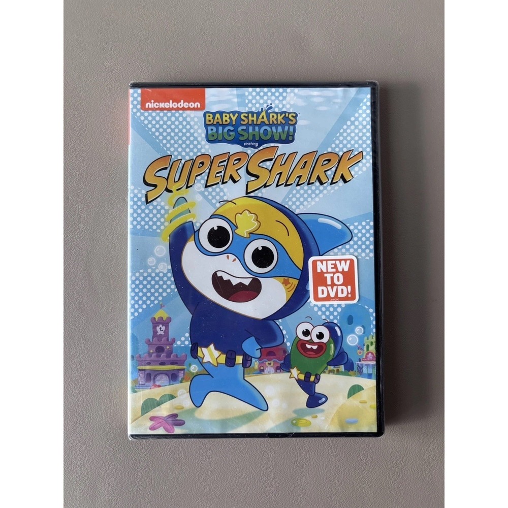 Baby Shark's Big Show Super Shark DVD Nickelodeon Kids Animation
